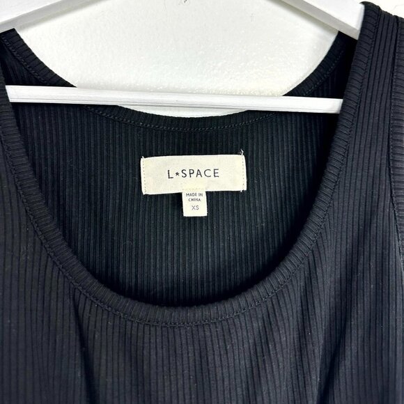 L*SPACE Skyler Cover-Up Dress in Black Size X-Small - Picture 8 of 16